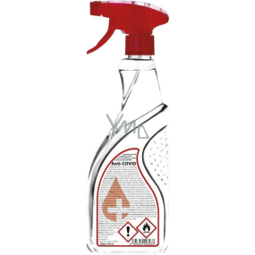 DF Partner Anti-covid Dezinfekčný prípravok na dezinfekcia rúk a povrchov 500 ml rozprašovač