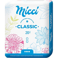 Micci Classic dámske vložky, 20 ks