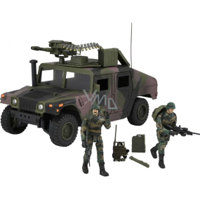 EP Line World Peacekeepers Humvee s 2 figúrkami vojakov, odporúčaný vek 3+