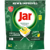Kapsule do umývačky riadu Jar Original All in One Lemon 67 kusov