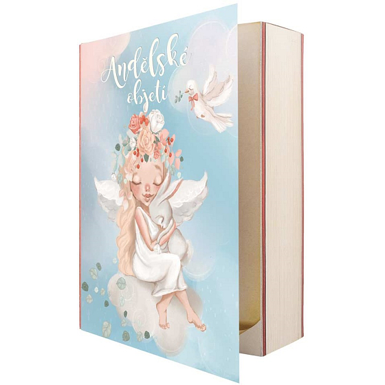 Bohemia Gifts Angel's Embrace sprchový gél 250 ml + šampón na vlasy 250 ml, knižná kozmetická sada