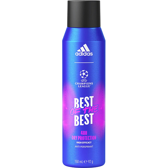 Adidas UEFA Champions League Best of The Best antiperspirant sprej pre mužov 150 ml