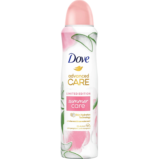 Dove Advanced Care Summer Care antiperspirant deodorant v spreji 150 ml
