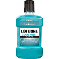 Listerine Cool Mint Mild Taste ústna voda, 1 l