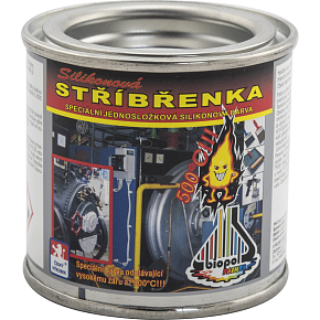 Biopol Paints Silikónová striebrenka, žiaruvzdorná do 500 °C, 80 g Biopol Paints Silikónová striebrenka, žiaruvzdorná do 500 °C, 80 g