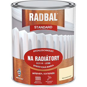 Radbal Standard S2119 farba na radiátory, 6003 slonová kosť, 600 ml