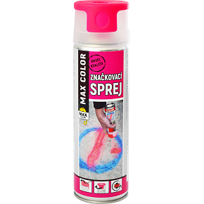 Max Color značkovací sprej, ružová, 500 ml Max Color značkovací sprej, ružová, 500 ml