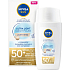 Nivea Sun Ultra Light Daily Fluid tónovací krém na opaľovanie svetlý odtieň OF50+, 40 ml