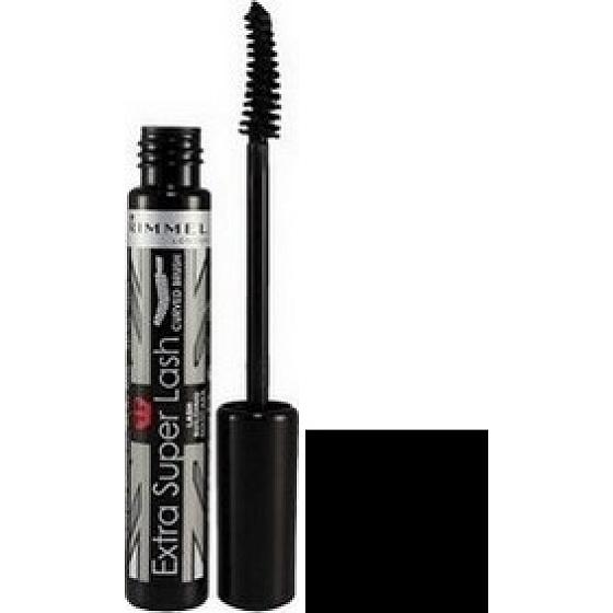Rimmel London Extra Super Lash Curved Brush riasenka 101 čierna 8 ml