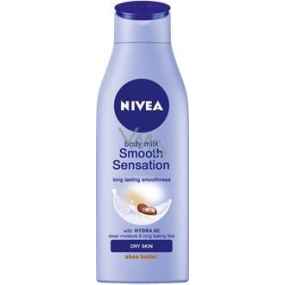 Nivea Smooth Sensation krémové telové mlieko pre suchú pokožku 250 ml