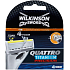 Wilkinson Sword Quattro Titanium Precision náhradné hlavice 4 kusy