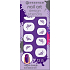 Essence Nail Art Design Stencils šablóny na nechty 02 Say It With Flowers 12 kusov