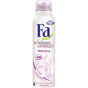 Fa Romantic White Rose deodorant sprej pre ženy 150 ml