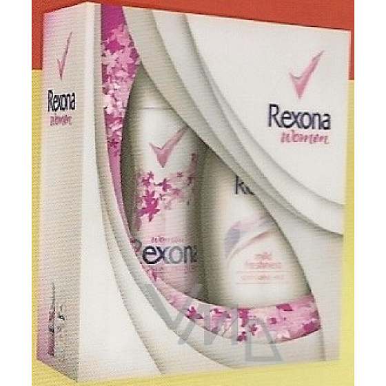 Rexona Sexy dezodorant sprej 150 ml + sprchový gél 250 ml, kozmetická sada