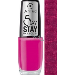 Dermacol 5 Day Stay Nail Polish lak nechty 09 10 ml