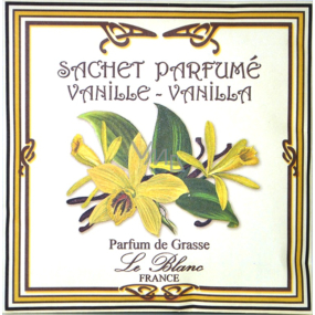 Le Blanc Vanille - Vanilka Vonný sáčok 11 x 11 cm 8 g
