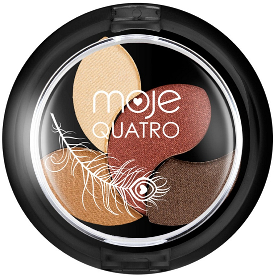 Moje Quatro Hodvábne jemné očné tiene 06 4 g