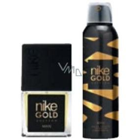 Nike Gold Edition Man toaletná voda 30 ml + dezodorant sprej 200 ml, darčeková sada