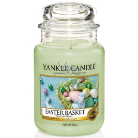 Yankee Candle Easter Basket - Veľkonočné košíček vonná sviečka Classic veľká sklo 625 g Easter 2019