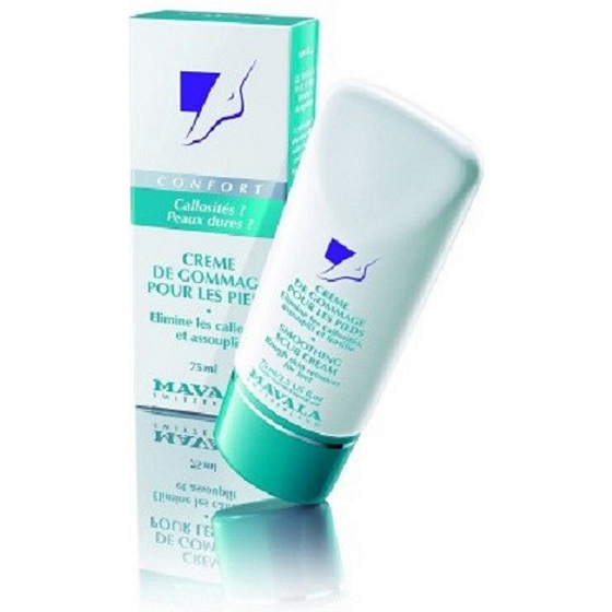 Mavala Smoothing Scrub zjemňujúci krémový peeling na nohy 75 ml