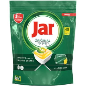 Jar Original All in One Lemon kapsule do umývačky riadu 45 kusov