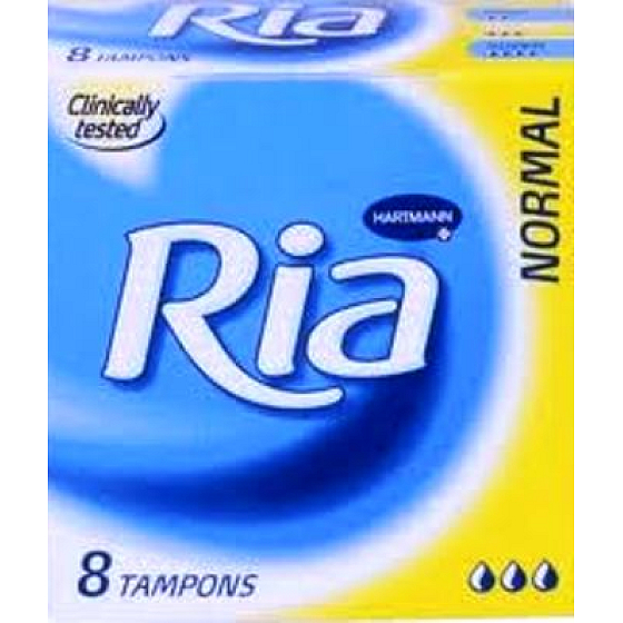 Ria Normal dámske tampóny pre normálnu menštruáciu 8 kusov