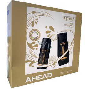 Str8 Ahead dezodorant v spreji 150 ml + sprchový gél 250 ml, kozmetická sada pre mužov