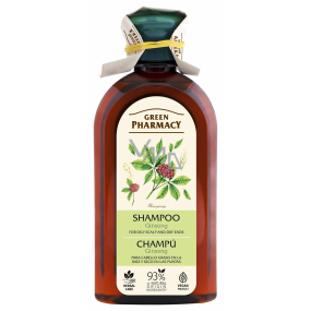 Šampón Green Pharmacy Ginseng na mastnú pokožku hlavy a suché končeky 350 ml