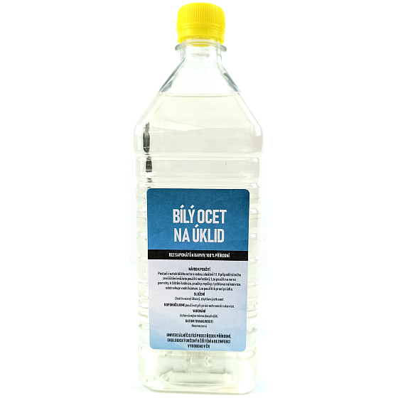 VeMDom Čistiaci ocot, Biely ocot na čistenie 10% 1 l