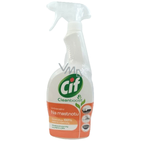 Cif Cleanboost univerzálny čistiaci sprej na mastnotu 750 ml sprej