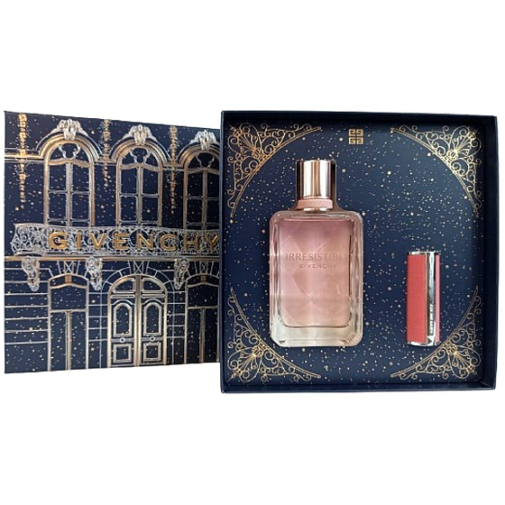 Givenchy Irresistible parfémovaná voda pre ženy 50 ml + Le Rouge Sheer Velvet rúž 27 1,5 g, darčeková sada