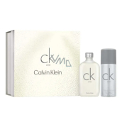 Calvin Klein One toaletná voda 100 ml + deodorant sprej 150 ml, darčeková sada unisex