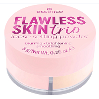 Essence Flawless Skin Trio sypký púder 10 8 g