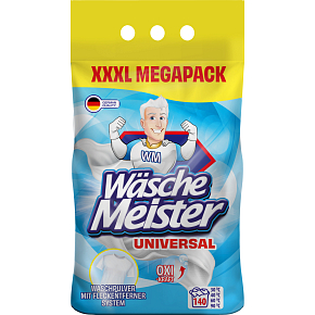 Wäsche Meister Universal prací prášok, 140 prania, 10,5 kg