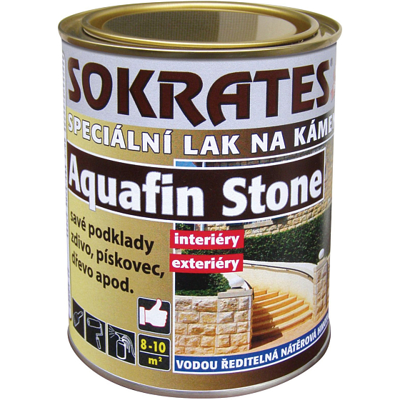Sokrates Aquafin Stone polomat lak pre savé podklady, 700 g