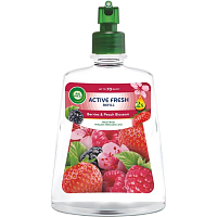 Air Wick Active Fresh náhradná náplň Lesné plody & Broskyňový kvet, 228 ml