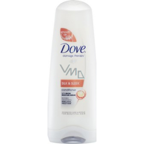 Dove Hair Therapy Silk & Sleek kondicionér pre hodvábne vlasy 200 ml