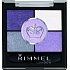 Rimmel London Glam Eyes HD očné tiene 025 Victorias Purple 3,8 g