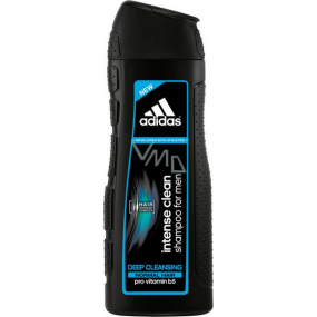 Adidas Intense Clean šampón pre normálne vlasy pre mužov 400 ml