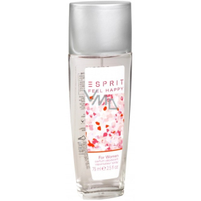 Esprit Feel Happy for Women parfumovaný dezodorant sklo pre ženy 75 ml