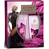 Beyoncé Heat Wild Orchid parfumovaný dezodorant sklo pre ženy 75 ml + telové mlieko 75 ml, darčeková sada