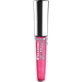 Miss Sporty Precious Shine 3D Lip Gloss lesk na pery 220 Fabulous Pink 7,4 ml