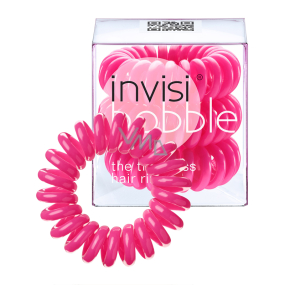 Invisibobble Candy Pink Sada Gumička do vlasov ružová špirálová 3 kusy