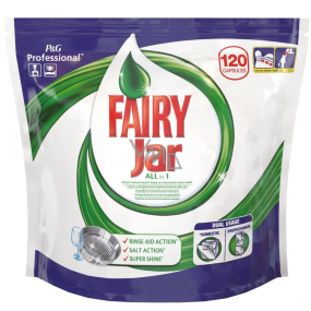 Jar Fairy Professional All in 1 Kapsule do umývačky riadu 120 kusov