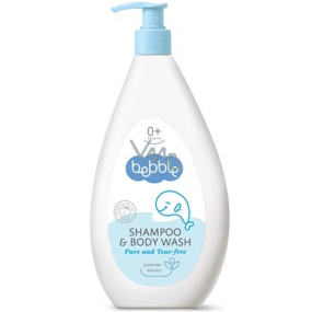 Bebble 2v1 šampón a umývací gél pre deti 400 ml