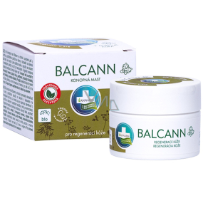 Annabis Balcann Dubová kôra masť z Bio konope na podráždenú, suchú, svrbivú pokožku 50 ml