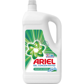 Ariel Mountain Spring tekutý prací gél pre čisté a voňavé bielizeň bez škvŕn 80 dávok 4,4 l