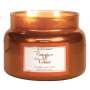 Village Candle Hrejivá tekvice - Pumpkin Tweed vonná sviečka v skle 2 knôty 262 g