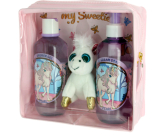 Vivian Gray Baby Pearly krémové tekuté mydlo pre deti 250 ml + sprchový gél 250 ml + plyšová hračka, kozmetická sada