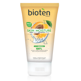 Bioten Skin Moisture Marhuľové jadierka pleťový krémový peeling pre normálnu a zmiešanú pleť 150 ml